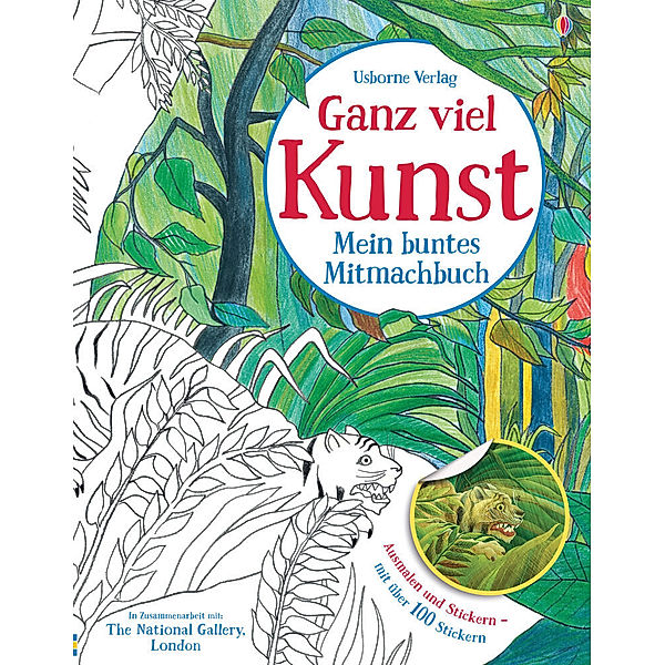 Ganz viel Kunst - Mein buntes Mitmachbuch, Rosie Dickins