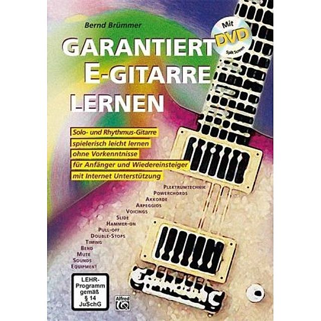 Garantiert E-Gitarre lernen, m. DVD kaufen | tausendkind.de