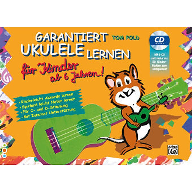 Garantiert Ukulele lernen für Kinder, m. MP3-CD Buch versandkostenfrei
