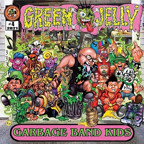 Garbage Band Kids (Pink/Green Haze), Green Jelly