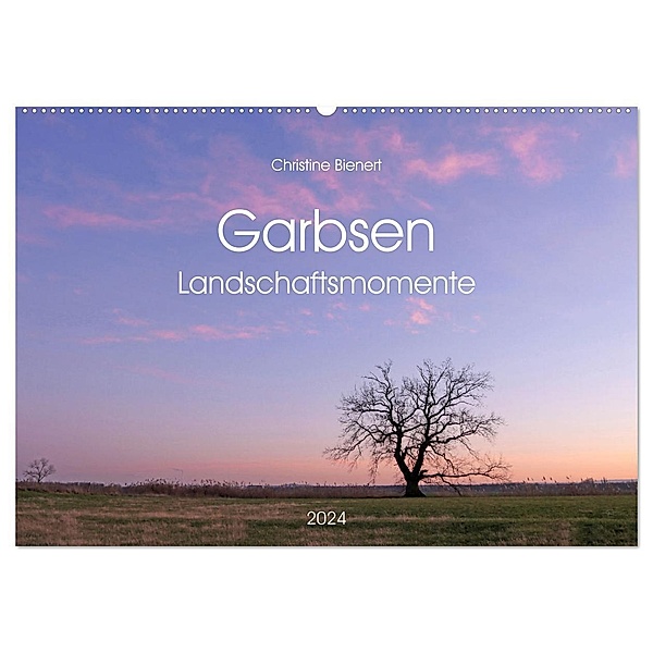Garbsen, Landschaftsmomente (Wandkalender 2024 DIN A2 quer), CALVENDO Monatskalender, Christine Bienert