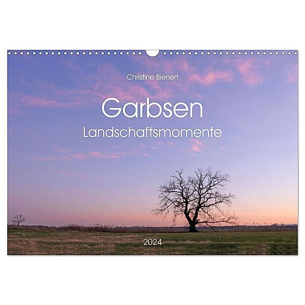 Garbsen, Landschaftsmomente (Wandkalender 2024 DIN A3 quer), CALVENDO Monatskalender, Christine Bienert