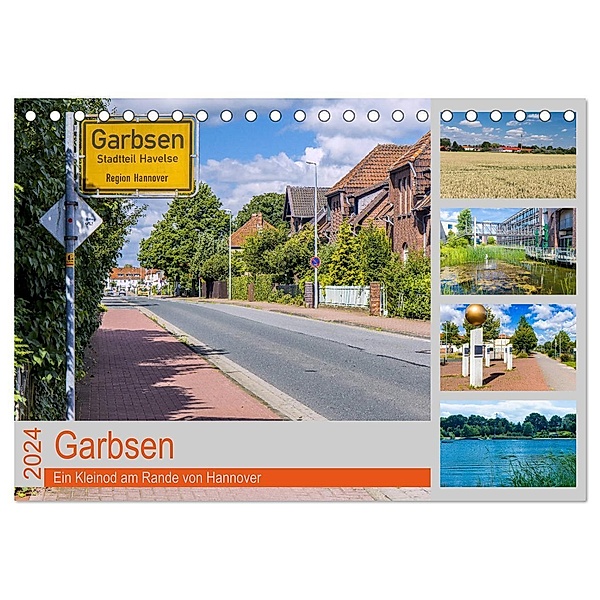 Garbsen (Tischkalender 2024 DIN A5 quer), CALVENDO Monatskalender, Volker Krahn