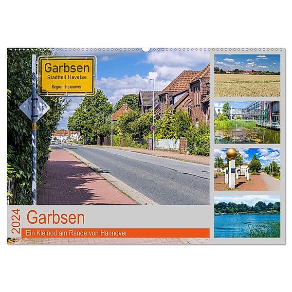 Garbsen (Wandkalender 2024 DIN A2 quer), CALVENDO Monatskalender, Volker Krahn