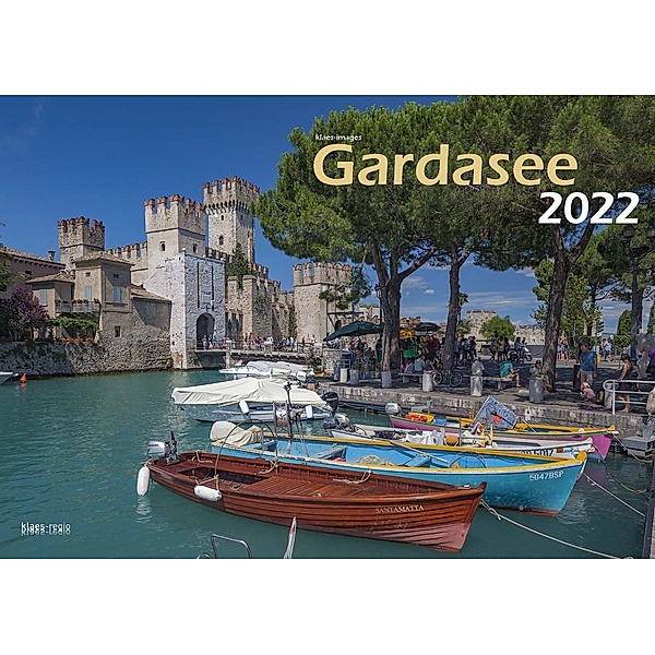 Gardasee 2022 Bildkalender A3 cm quer, spiralgebunden