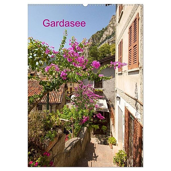 Gardasee / CH-Version (Wandkalender 2024 DIN A2 hoch), CALVENDO Monatskalender, Thomas Kuehn