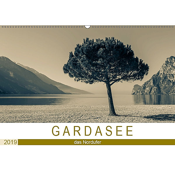 GARDASEE - das Nordufer (Wandkalender 2019 DIN A2 quer), Sebastian Rost