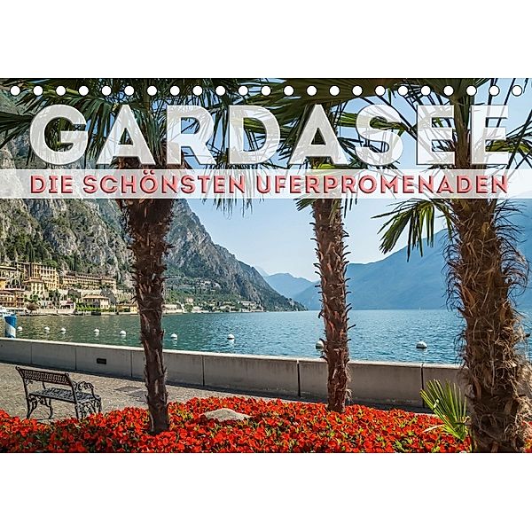 GARDASEE Die schönsten Uferpromenaden (Tischkalender 2018 DIN A5 quer), Melanie Viola