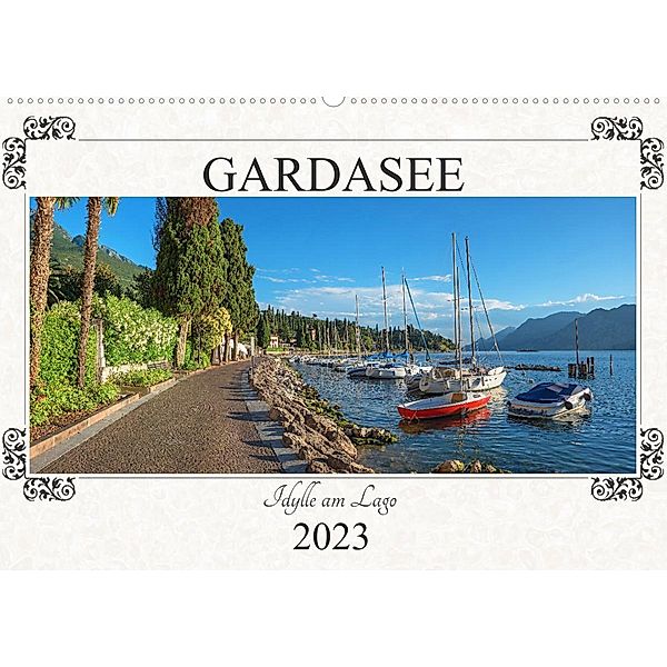 Gardasee - Idylle am Lago 2023 (Wandkalender 2023 DIN A2 quer), SusaZoom