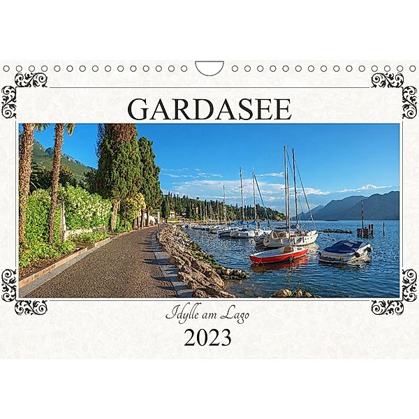 Gardasee - Idylle am Lago 2023 (Wandkalender 2023 DIN A4 quer), SusaZoom