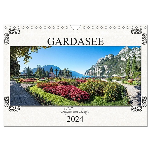 Gardasee - Idylle am Lago 2024 (Wandkalender 2024 DIN A4 quer), CALVENDO Monatskalender, SusaZoom