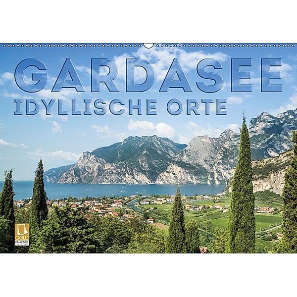 GARDASEE Idyllische Orte (Wandkalender 2018 DIN A2 quer), Melanie Viola