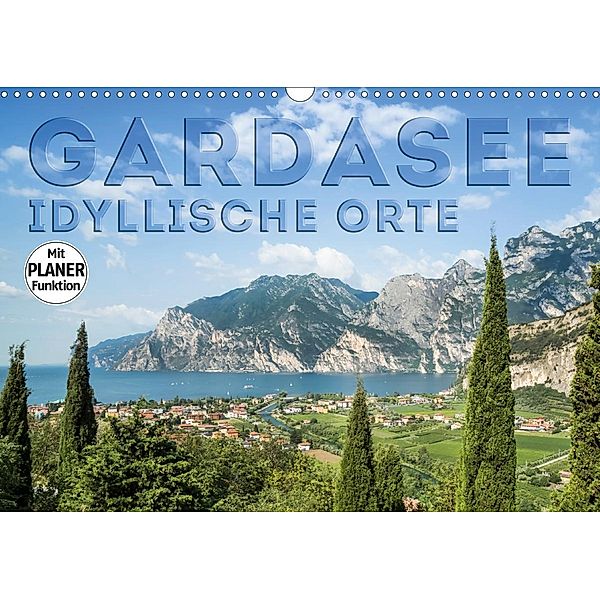 GARDASEE Idyllische Orte (Wandkalender 2021 DIN A3 quer), Melanie Viola