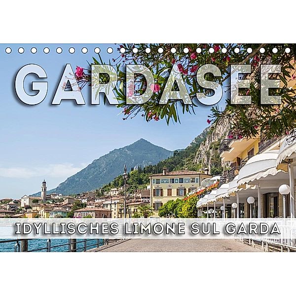 GARDASEE Idyllisches Limone sul Garda (Tischkalender 2020 DIN A5 quer), Melanie Viola