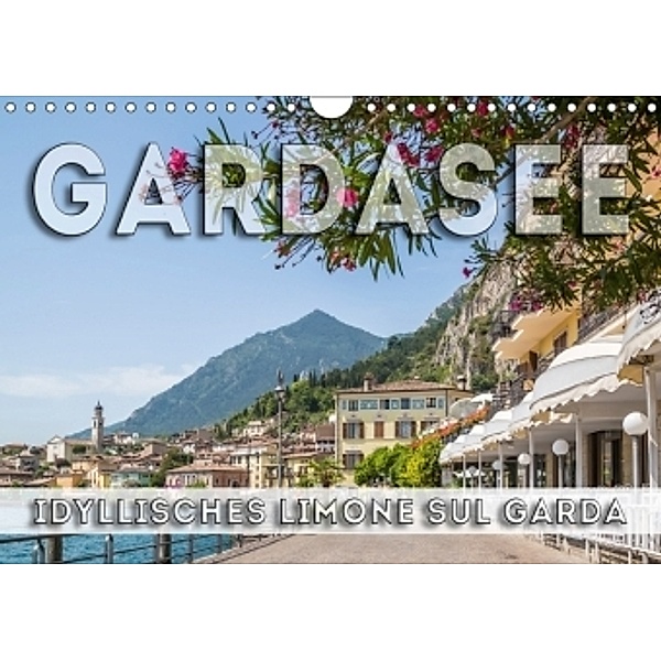 GARDASEE Idyllisches Limone sul Garda (Wandkalender 2017 DIN A4 quer), Melanie Viola