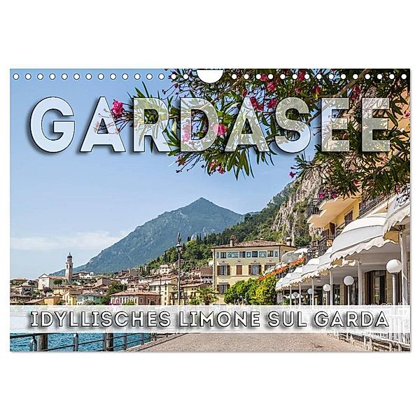 GARDASEE Idyllisches Limone sul Garda (Wandkalender 2025 DIN A4 quer), CALVENDO Monatskalender, Calvendo, Melanie Viola