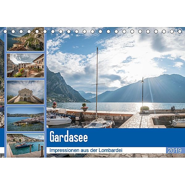 Gardasee - Impressionen aus der Lombardei (Tischkalender 2019 DIN A5 quer), Stefan Mosert