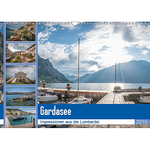 Gardasee - Impressionen aus der Lombardei (Wandkalender 2019 DIN A3 quer), Stefan Mosert