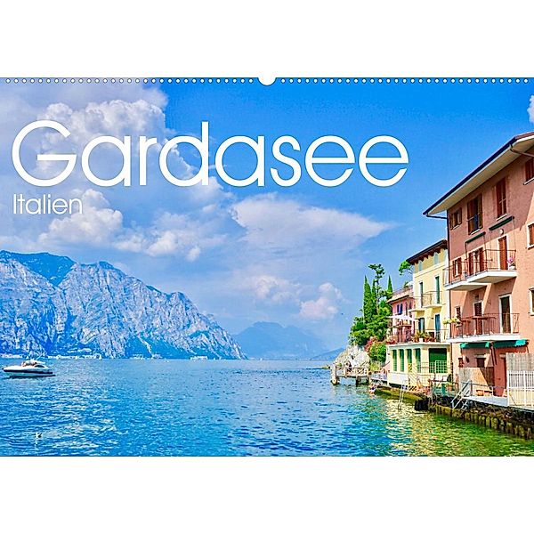Gardasee, Italien (Wandkalender 2023 DIN A2 quer), Johannes Jansen