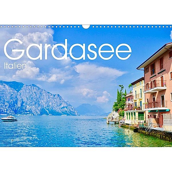 Gardasee, Italien (Wandkalender 2023 DIN A3 quer), Johannes Jansen