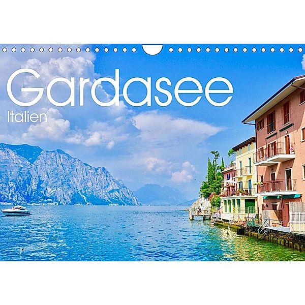 Gardasee, Italien (Wandkalender 2023 DIN A4 quer), Johannes Jansen