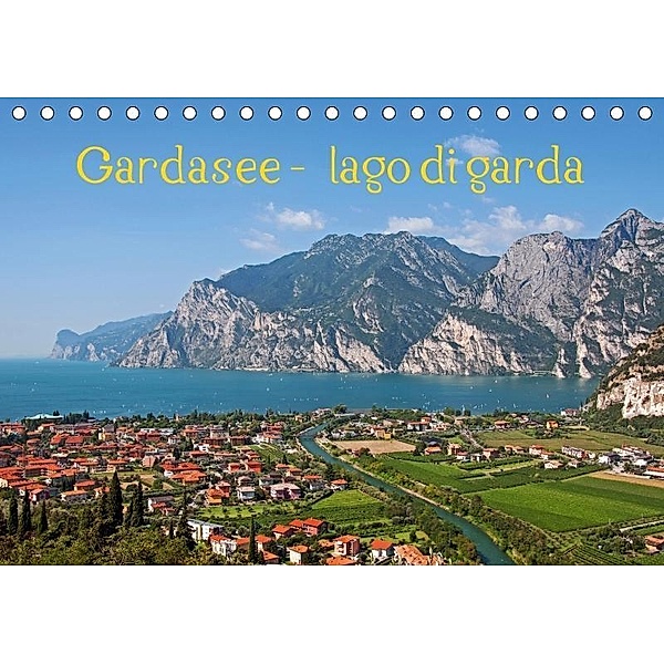 Gardasee - lago di Garda by Sascha Ferrari (Tischkalender 2017 DIN A5 quer), Sascha Ferrari