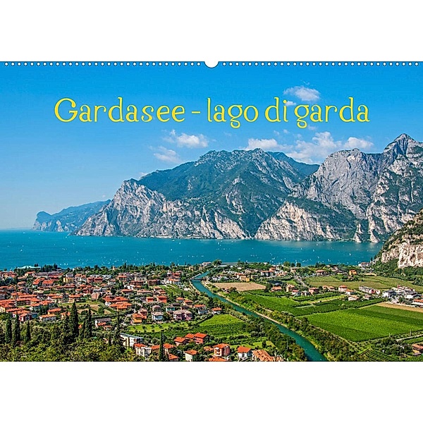 Gardasee - lago di Garda by Sascha Ferrari (Wandkalender 2023 DIN A2 quer), Sascha Ferrari