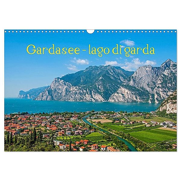 Gardasee - lago di Garda by Sascha Ferrari (Wandkalender 2024 DIN A3 quer), CALVENDO Monatskalender, Sascha Ferrari