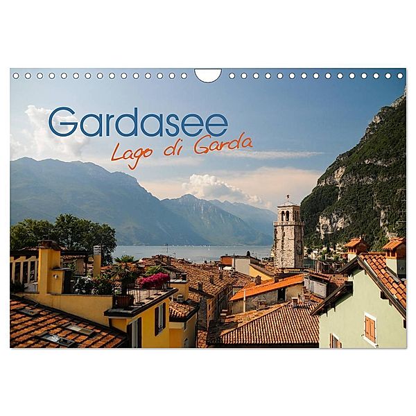 Gardasee. Lago di Garda (Wandkalender 2024 DIN A4 quer), CALVENDO Monatskalender, Photography PM Patrick Meischner