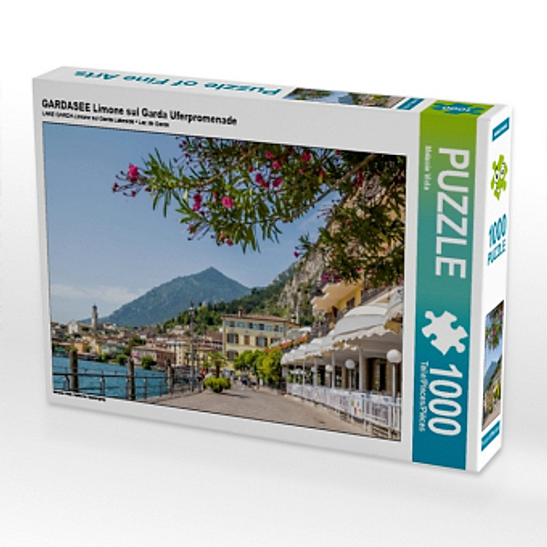 GARDASEE Limone sul Garda Uferpromenade (Puzzle), Melanie Viola