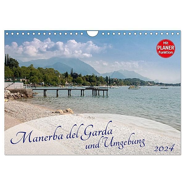 Gardasee - Manerba del Garda (Wandkalender 2024 DIN A4 quer), CALVENDO Monatskalender, Marlen Rasche
