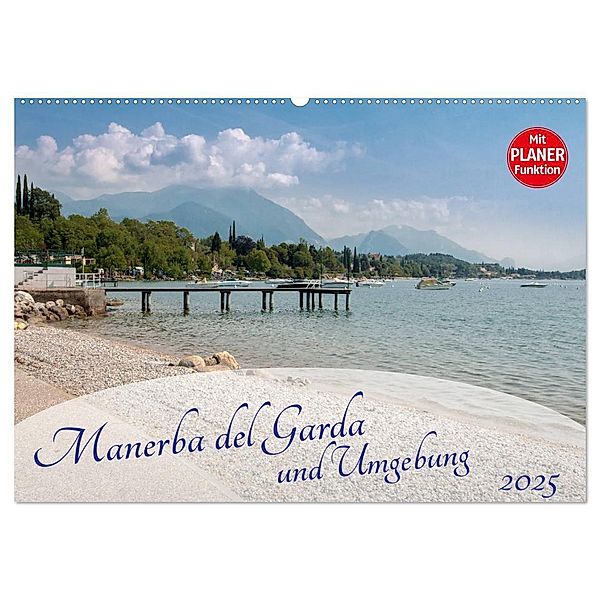 Gardasee - Manerba del Garda (Wandkalender 2025 DIN A2 quer), CALVENDO Monatskalender, Calvendo, Marlen Rasche