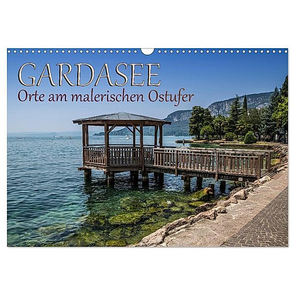 GARDASEE Orte am malerischen Ostufer (Wandkalender 2024 DIN A3 quer), CALVENDO Monatskalender, Melanie Viola