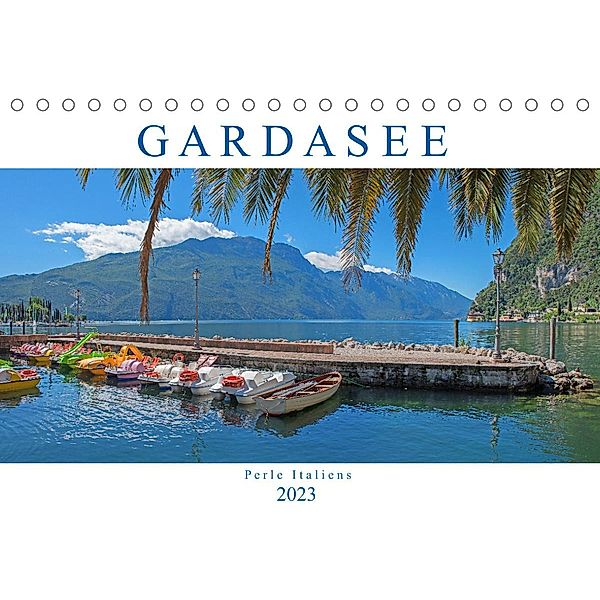 Gardasee - Perle Italiens 2023 (Tischkalender 2023 DIN A5 quer), SusaZoom