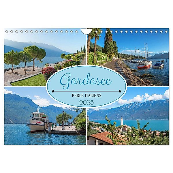 Gardasee - Perle Italiens (Wandkalender 2025 DIN A4 quer), CALVENDO Monatskalender, Calvendo, SusaZoom