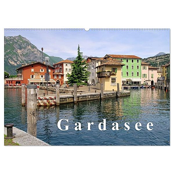 Gardasee (Wandkalender 2024 DIN A2 quer), CALVENDO Monatskalender, LianeM