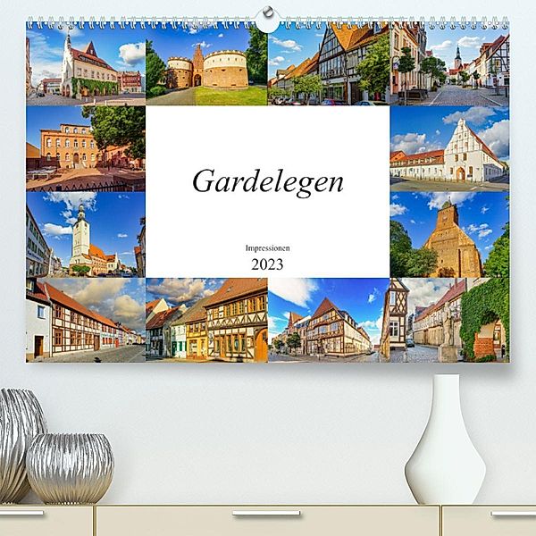 Gardelegen Impressionen (Premium, hochwertiger DIN A2 Wandkalender 2023, Kunstdruck in Hochglanz), Dirk Meutzner