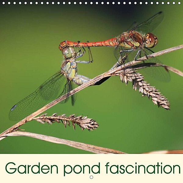 Garden pond fascination (Wall Calendar 2022 300 × 300 mm Square), Reinhard Rickert