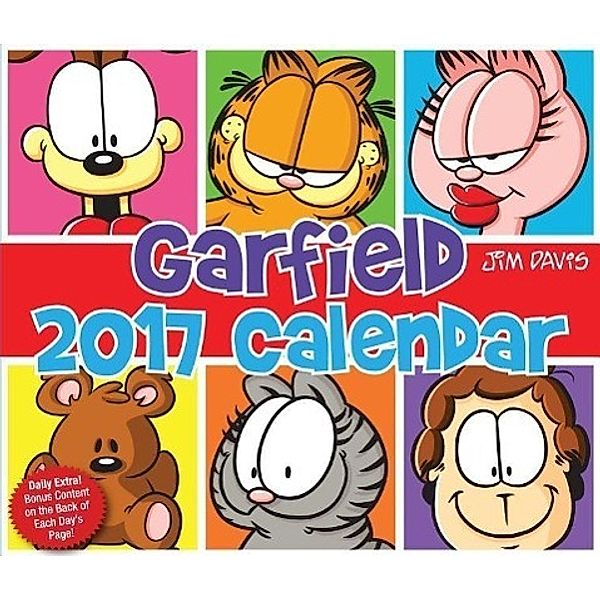 Garfield 2017 Day to Day Calendar, Jim Davis