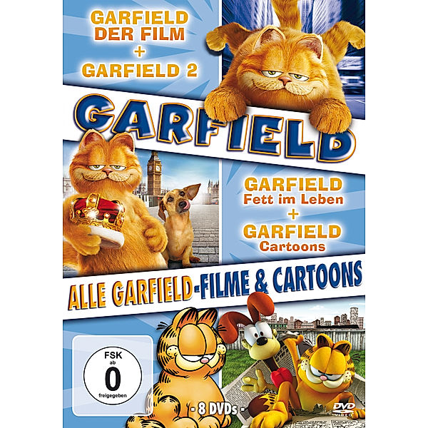 Garfield - Alle Garfield-Filme und Cartoons, Jim Davis, Joel Cohen, Alec Sokolow