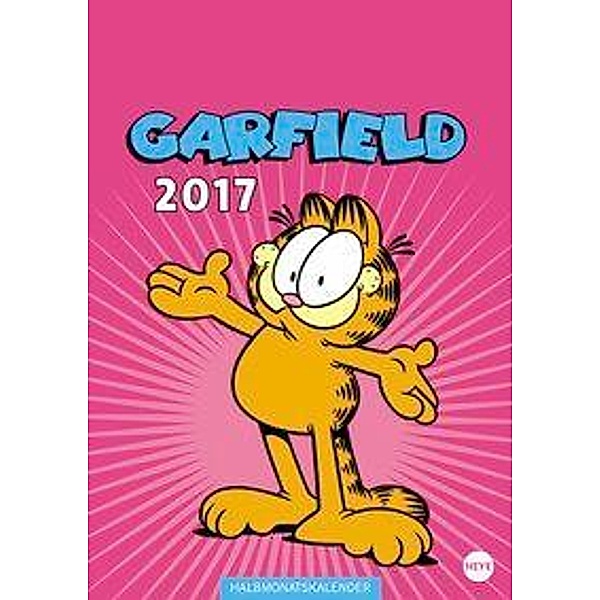 Garfield Halbmonatskalender 2017