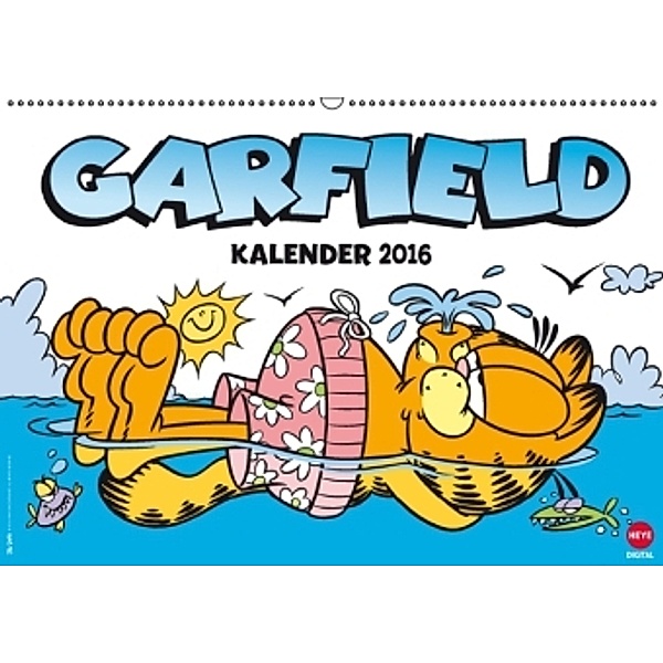 Garfield Posterkalender (Wandkalender 2016 DIN A2 quer), Jim Davis