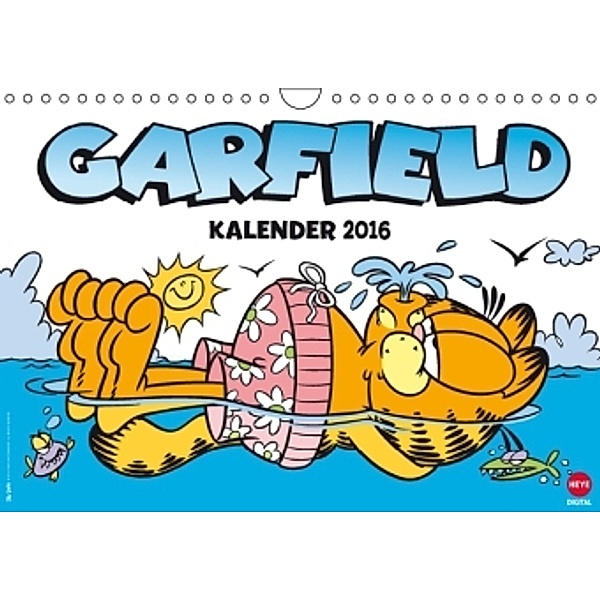 Garfield Posterkalender (Wandkalender 2016 DIN A4 quer), Jim Davis