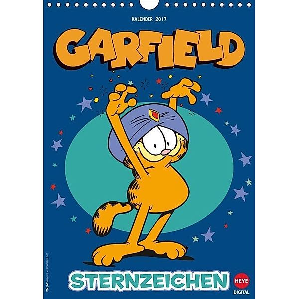 Garfield Sternzeichen (Wandkalender 2017 DIN A4 hoch), Jim Davis