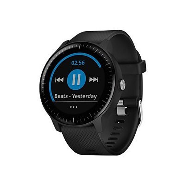 GARMIN vivoactive 3 M Music schwarz GPS-Multisport-Smartwatch m. intergr. Musikplayer 4GB Speicher u.Garmin Pay für kontaktloses