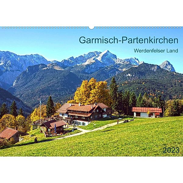 Garmisch-Partenkirchen Werdenfelser Land (Wandkalender 2023 DIN A2 quer), Prime Selection