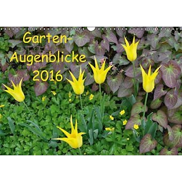 Garten-Augenblicke (Wandkalender 2016 DIN A3 quer), Jutta Heußlein