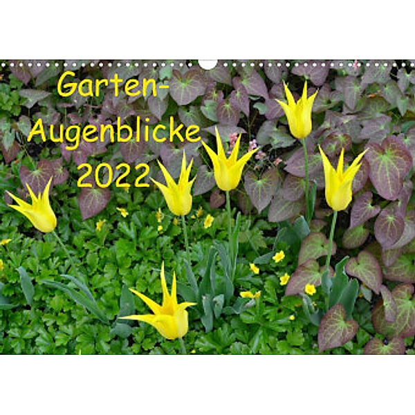 Garten-Augenblicke (Wandkalender 2022 DIN A3 quer), Jutta Heußlein