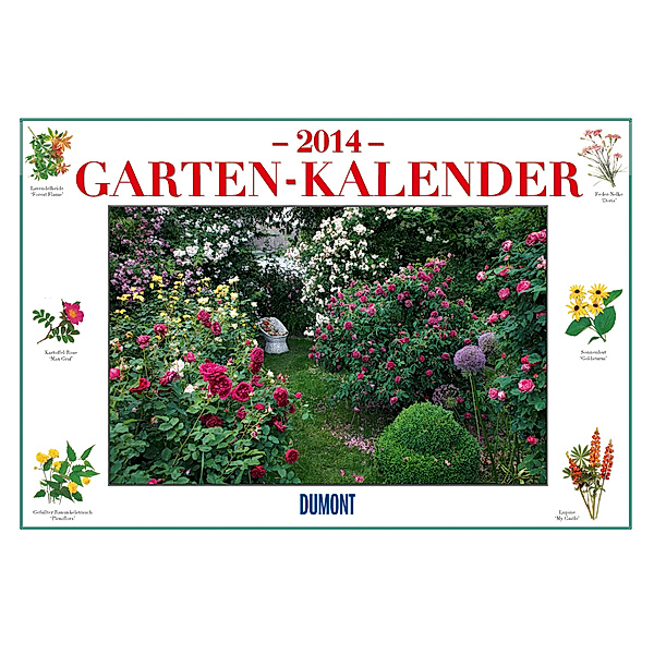 Garten-Kalender, Broschürenkalender 2014, Silke Kluth