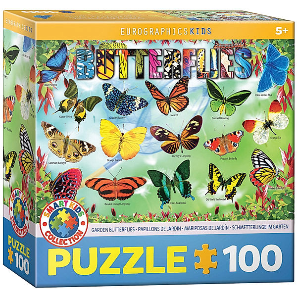 Eurographics Garten Schmetterlinge (Puzzle)
